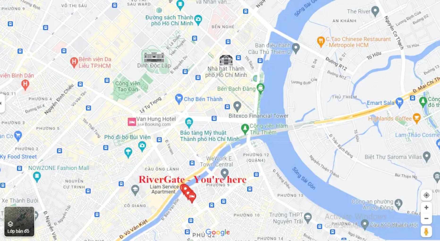 The Rivergate Apartments & Condo Saigon Ho Chi Minh City Bagian luar foto